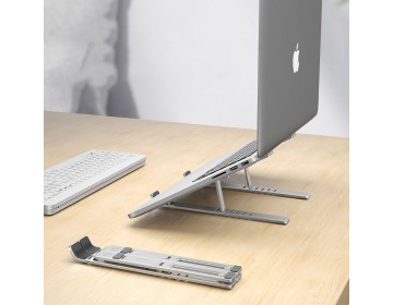 Tech-Protect ALUSTAND UNIVERSAL LAPTOP STAND srebrny