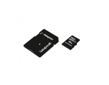 Goodram karta pamięci microSDHC 16GB | klasa 10 | UHS I + adapter