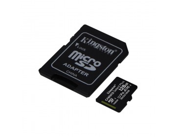 Kingston karta pamięci microSDXC Canvas Select Plus 128GB | class 10 | UHS-I | 100 MB/s + adapter