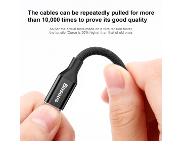 Baseus kabel Yiven USB Lightning 1,8 m 2A czarny