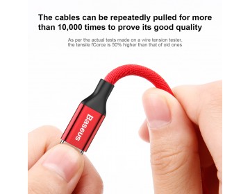Baseus kabel Yiven USB Lightning 1,8 m 2A czerwony