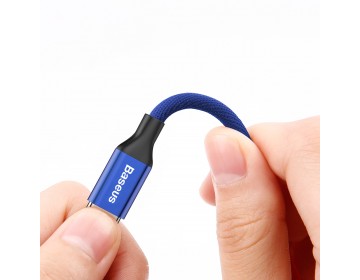 Baseus kabel Yiven USB Lightning 1,2 m 2A niebieski