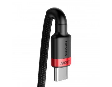 Baseus kabel Cafule PD USB-C USB-C 2,0 m 5A czerwono-czarny 100W