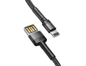 Baseus kabel Cafule USB Lightning 1,0 m 2,4A szaro-czarny