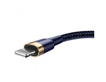Baseus kabel Cafule USB Lightning 1,0 m 2,4A złoto-niebieski