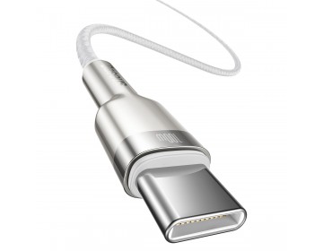 Baseus kabel Cafule Metal USB-C USB-C 1,0 m biały 100W