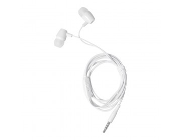 Pavareal zestaw słuchawkowy/słuchawki z mikrofonem Jack 3,5mm PA-E67 białe