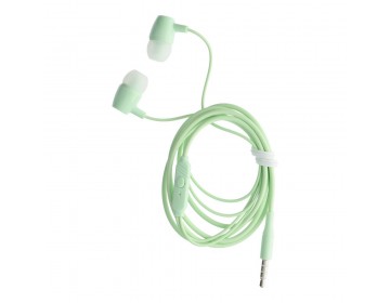 Pavareal zestaw słuchawkowy/słuchawki z mikrofonem Jack 3,5mm PA-E67 zielone