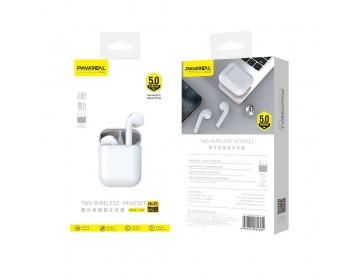 Pavareal słuchawki bezprzewodowe/bluetooth TWS PA-H06 białe