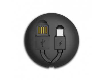 Remax Kabel Cutebaby RC-099a USB na Typ C 1 metr czarny