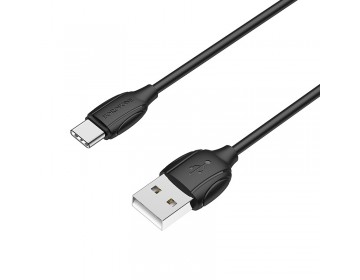 Borofone Kabel BX19 Benefit USB na Typ C 3A 1 metr czarny