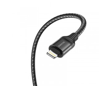 Borofone Kabel BX56 Delightful USB na Lightning 2,4A 1 metr czarny