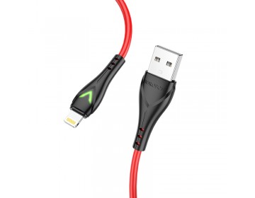 Borofone Kabel BX65 Bright USB na Lightning 2A 1 metr czerwony