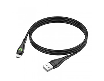 Borofone Kabel BX65 Bright USB na micro USB 2A 1 metr czarny