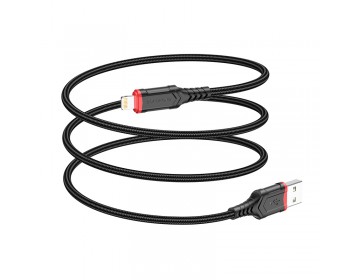 Borofone Kabel BX67 USB na Lightning 2,4A 1 metr czarny