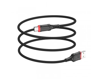 Borofone Kabel BX67 USB na Typ C 3A 1 metr czarny