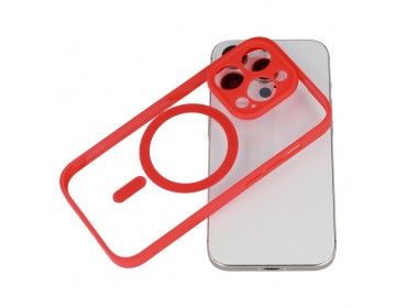 Acrylic Color Magsafe Case do iPhone 14 Pro Max czerwony