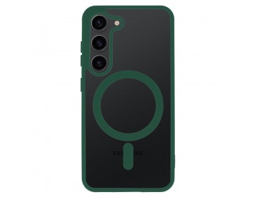 Acrylic Color Magsafe Case Samsung S24 zielony