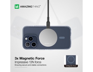 Amazing Thing Etui Titan Pro Magsafe Case IP156.7PTMBU do iPhone 15 Pro Max niebieski