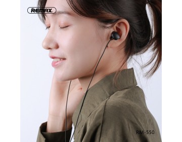 Remax Słuchawki RM-550 czarny