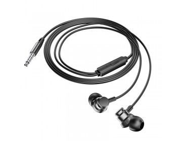Borofone Słuchawki BM62 Prosperity z mikrofonem czarne