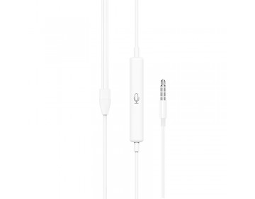 Borofone Słuchawki BM80 Magnificent z mikrofonem białe