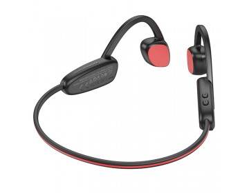 Borofone Słuchawki sportowe BE62 Receptive bluetooth czerwone