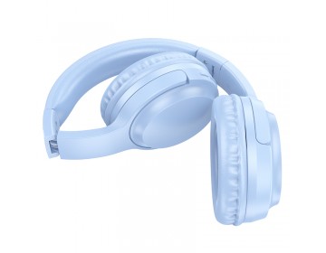 Borofone Słuchawki nauszne BO25 Rhyme bluetooth niebieskie