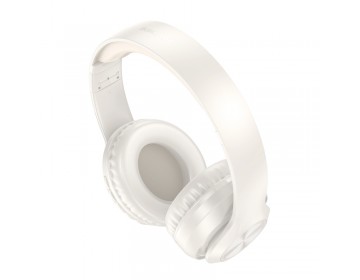 Borofone Słuchawki nauszne BO24 Gratified bluetooth białe