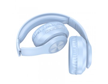 Borofone Słuchawki nauszne BO24 Gratified bluetooth niebieskie